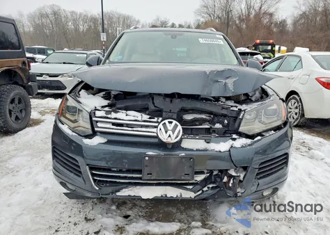 2013 Volkswagen Touareg V6 Tdi из США, поврежденный, VIN WVGEP9BP1DD004746